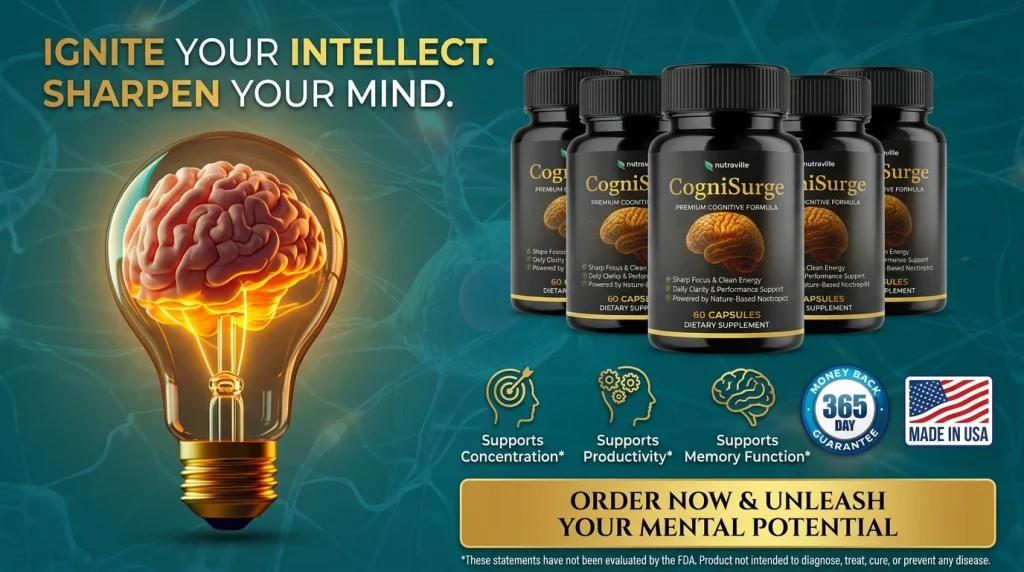 CogniSurge Review 2026: An Honest Look at Benefits, Safety & Value 2 CogniSurge Review
